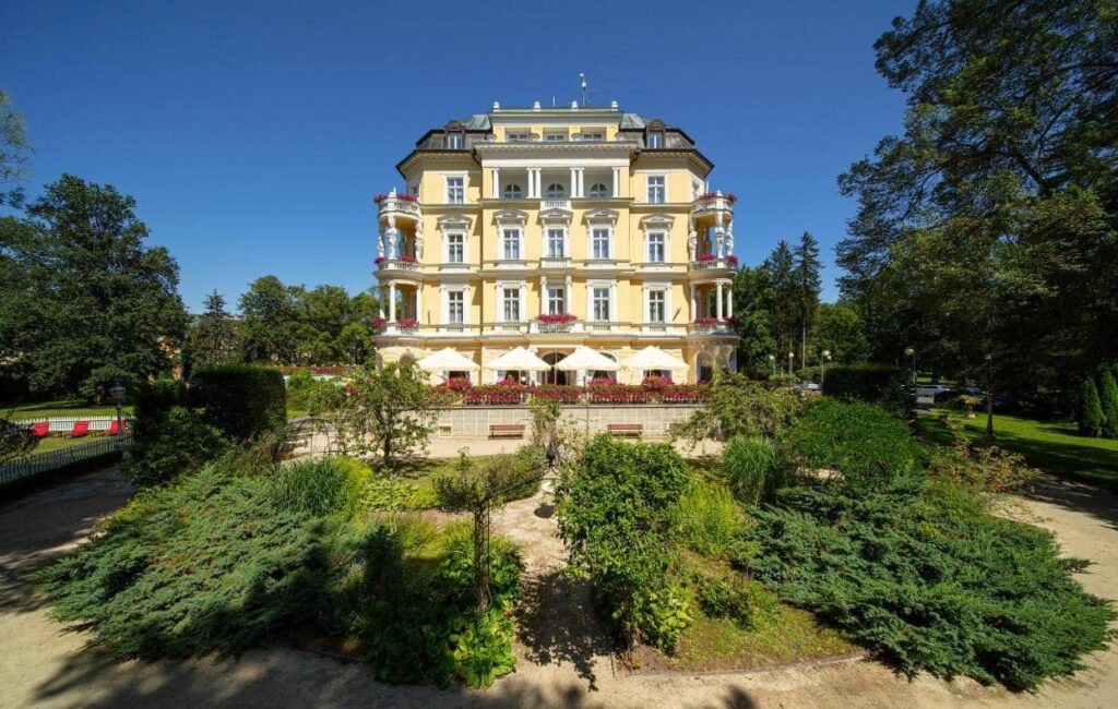 Lázeňský trojuhelnik - Františkovy lázně - hotel Imperial