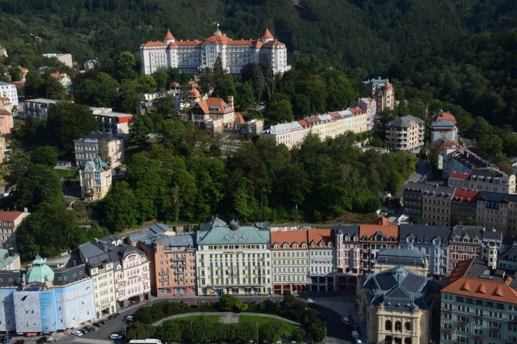 Lázeňský trojuhelnik - Karlovy Vary